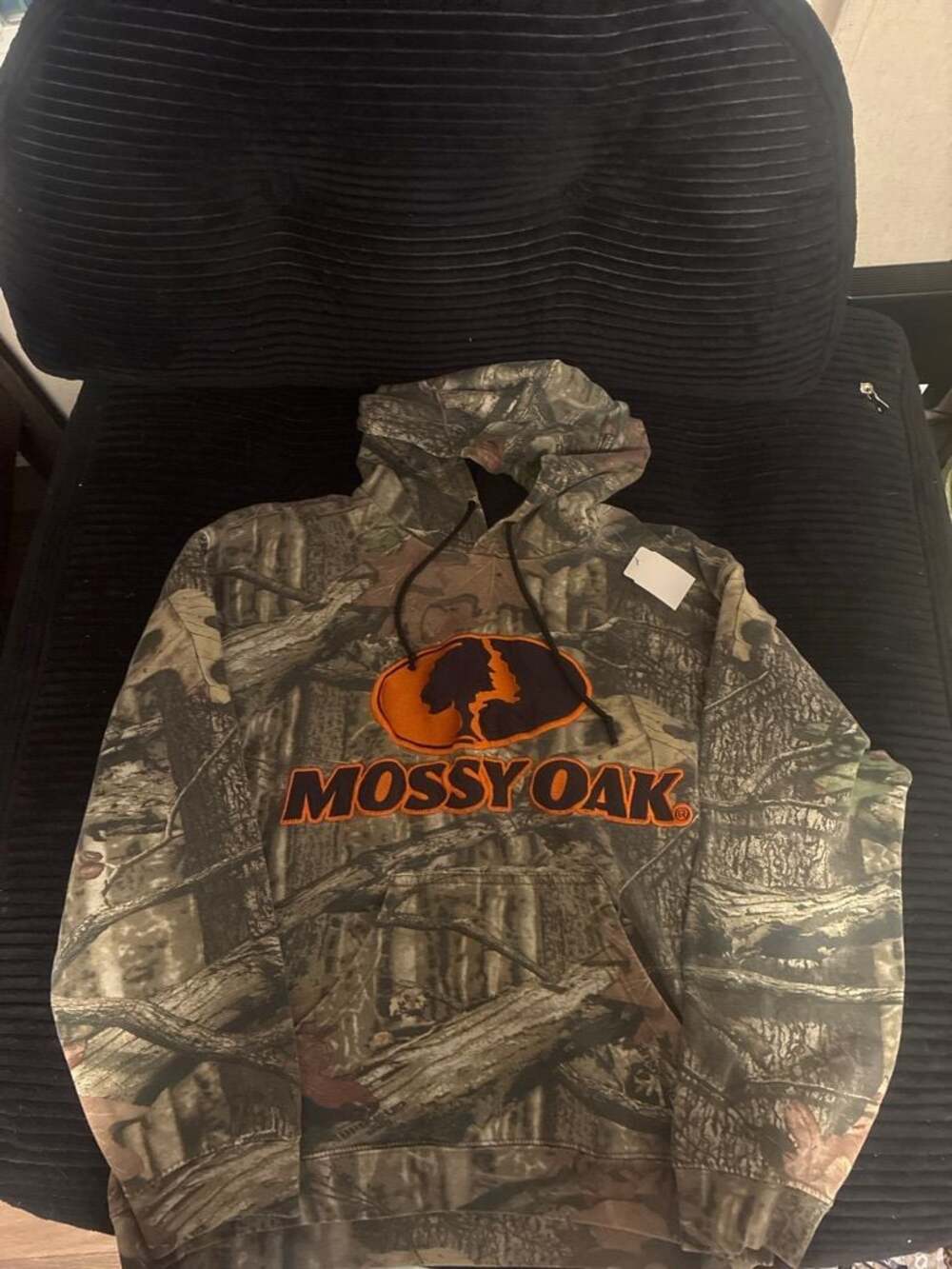 Mossy Oak Camo Logo Hoodie Sweatshirt
